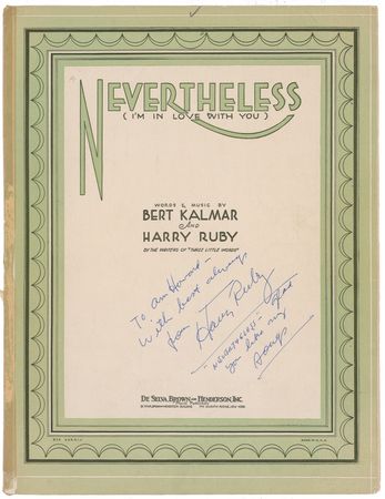 Lot #834 Harry Ruby Group Lot - Image 1