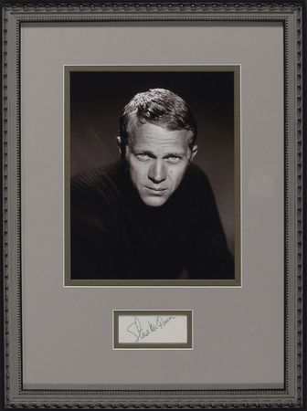 Lot #1047 Steve McQueen Signature - Image 1