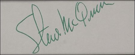 Lot #1047 Steve McQueen Signature - Image 2
