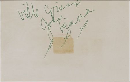 Lot #718 Beatles: John Lennon Signature - Image 2