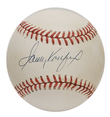 Lot #1234 Sandy Koufax Group Lot - Image 1