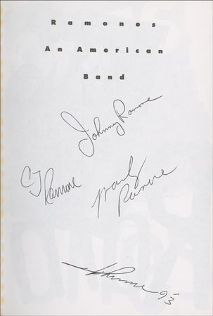 Lot #823 The Ramones Book - Image 1