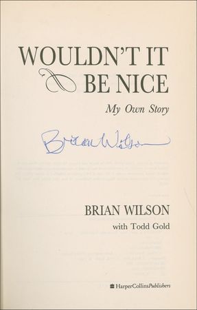 Lot #711 Beach Boys: Brian Wilson Book - Image 1