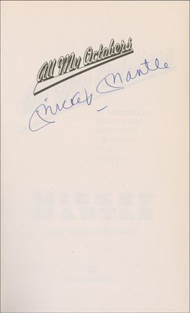 Lot #1251 Mickey Mantle - Image 1