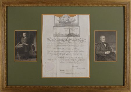Lot #3 John Quincy Adams and Henry Clay: Adams and
