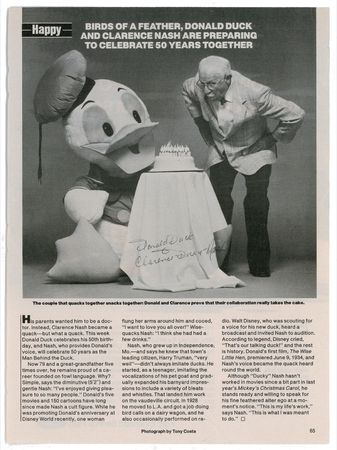 Lot #635 Carl Barks and Clarence Nash - Image 2