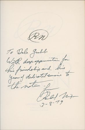 Lot #108 Richard Nixon Book - Image 2