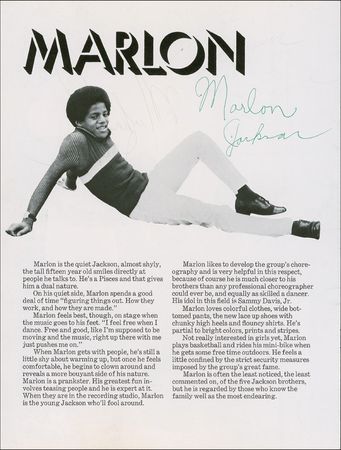 Lot #775 Jackson 5 Program - Image 2