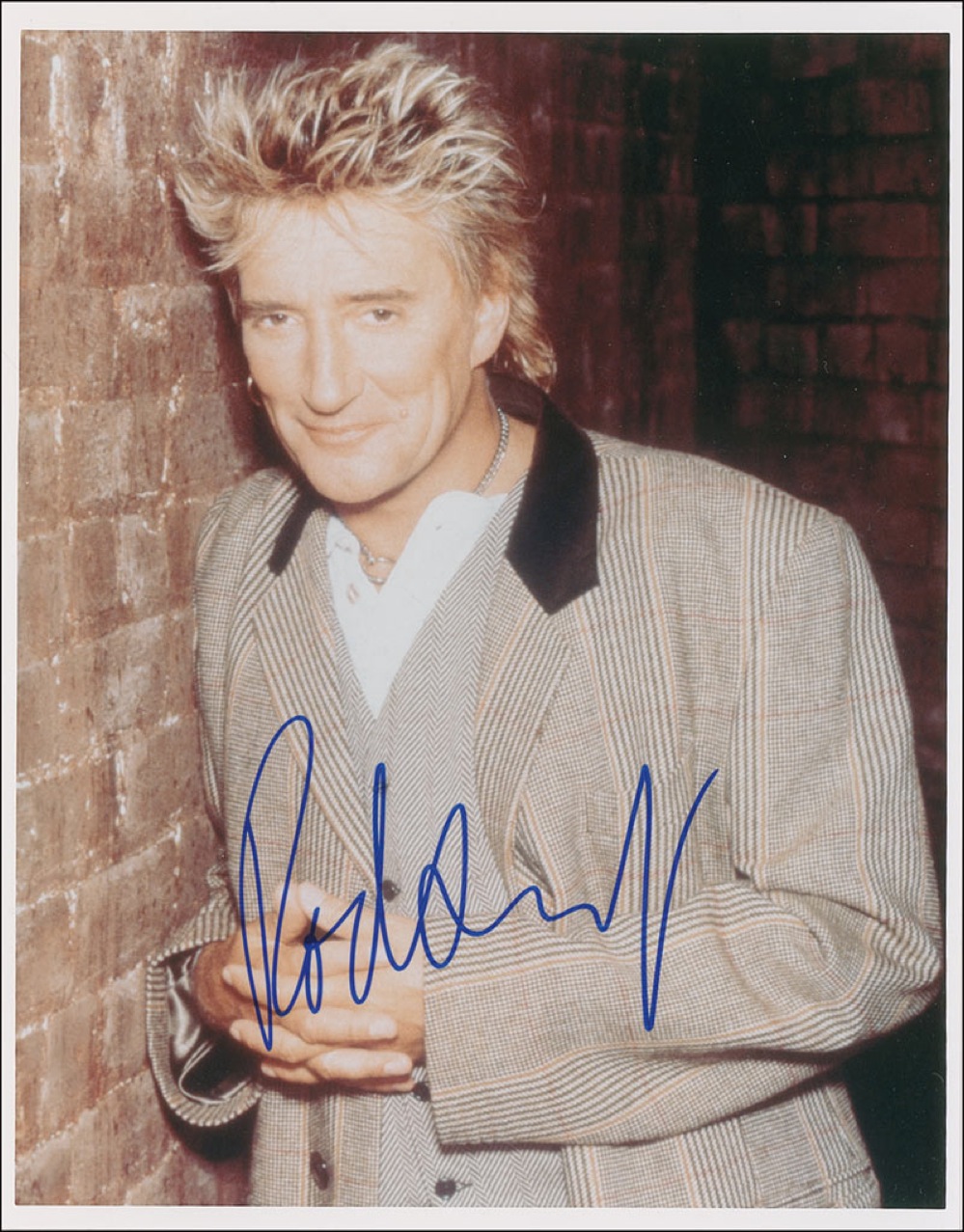Rod Stewart Signed Photograph | RR Auction