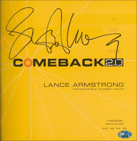 Lot #1094 Lance Armstrong Book - Image 1