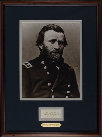 Lot #55 U. S. Grant Signature - Image 1