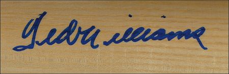 Lot #1296 Ted Williams: Spectacular Splendid Splinter bat - Image 2