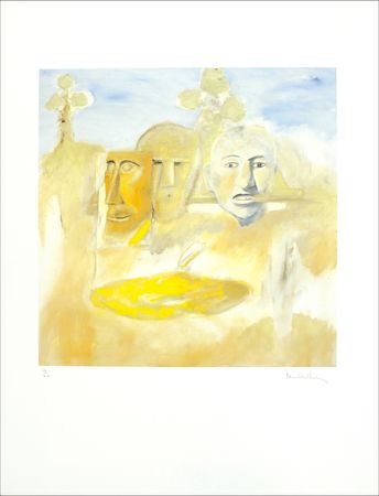 Lot #674 Beatles: Paul McCartney: McCartney’s difficult-to-find 1999 ‘Ancient Connections’ litho - Image 1