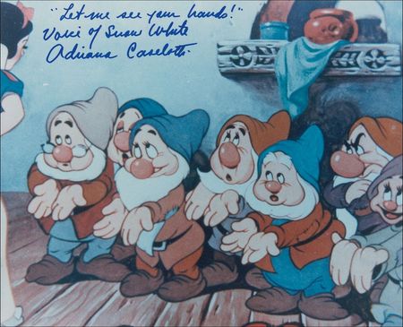 Lot #598 Disney: Adriana Caselotti Signed Photographs - Image 2