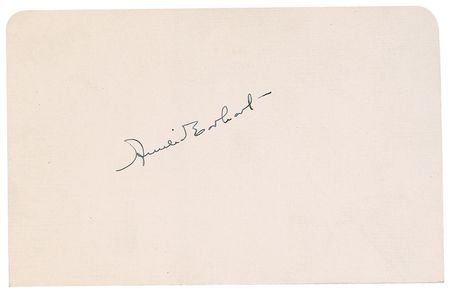 Lot #424 Amelia Earhart Signature - Image 1
