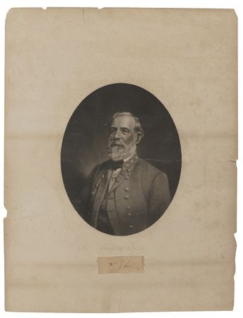 Lot #352 Robert E. Lee Signature - Image 1