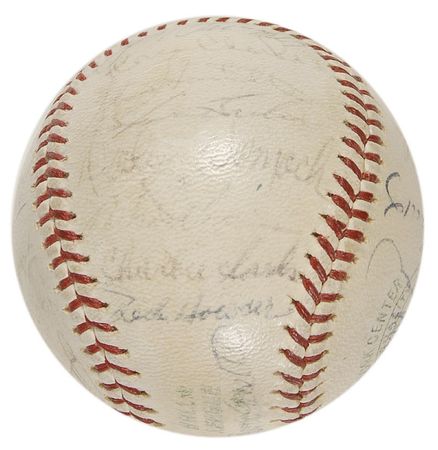 Lot #1239 NY Yankees Baseball - Image 2