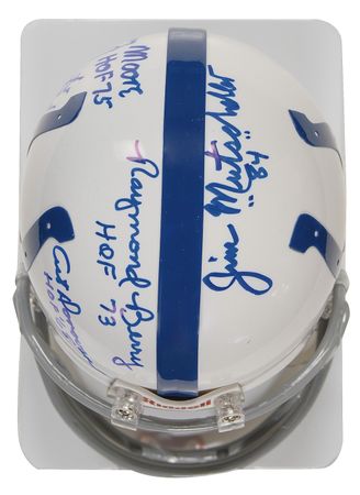 Lot #1100 Baltimore Colts Football Helmet - Image 1