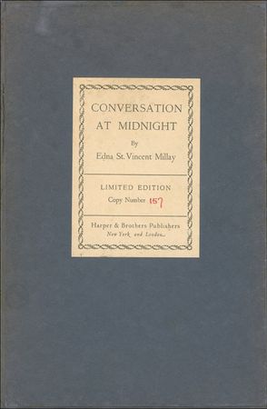 Lot #529 Edna St. Vincent Millay Book - Image 2