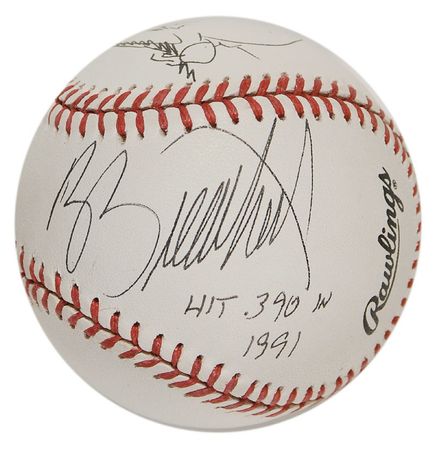 Lot #581 Berkeley Breathed Baseball - Image 1