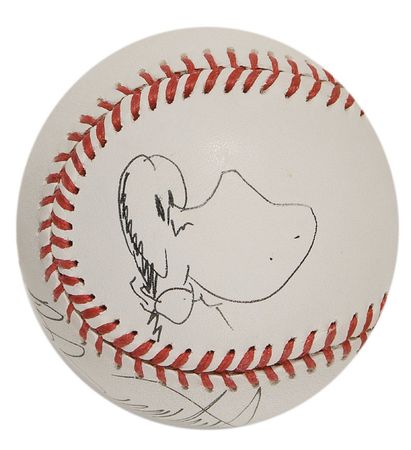 Lot #581 Berkeley Breathed Baseball - Image 2