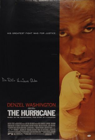 Lot #1131 Rubin ‘Hurricane’ Carter Photograph and Poster - Image 2