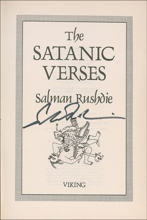 Lot #548 Salman Rushdie - Image 1