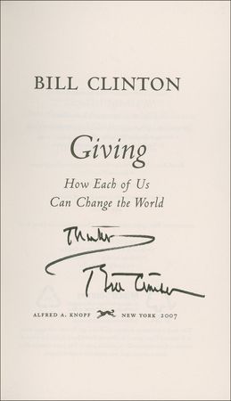 Lot #24 Bill Clinton - Image 1