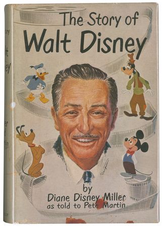 Lot #593 Walt Disney: Uninscribed 1957 Disney biography - Image 2