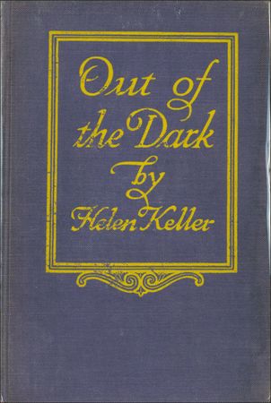 Lot #245 Helen Keller: Keller inscribes her essays on Socialism to a woman ?whose brave spirit makes silence sing praise to God? - Image 2