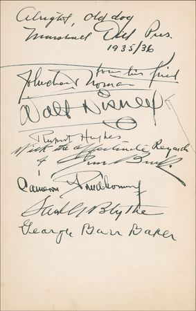 Lot #594 Walt Disney Book - Image 1