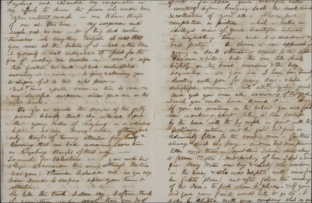 Lot #481 Benjamin Champney Handwritten Letter Signed - Image 3