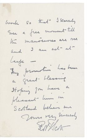 Lot #297 Robert Falcon Scott: A doomed Antarctic explorer writes shortly after receiving command of Discovery Expedition - Image 3