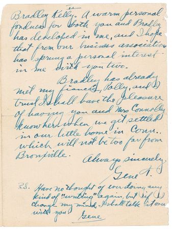 Lot #1290 Gene Tunney - Image 2