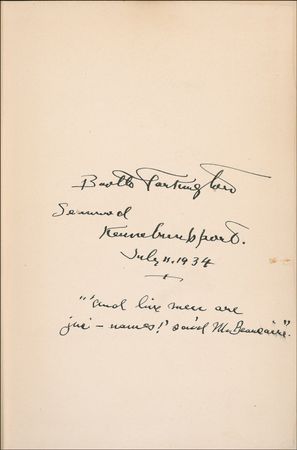 Lot #559 Booth Tarkington Book - Image 1