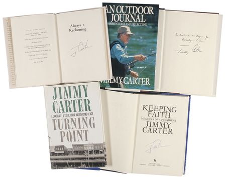 Lot #14 Jimmy Carter Books