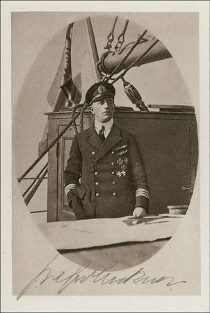 Lot #353 Felix von Luckner Signed Photographs - Image 2