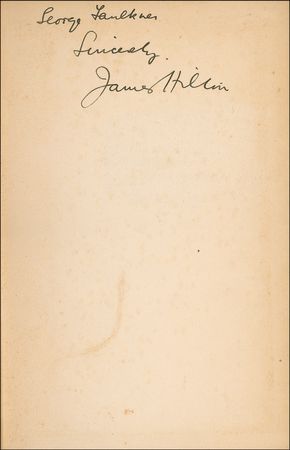 Lot #506 James Hilton Book - Image 1