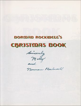 Lot #543 Norman Rockwell Book - Image 1