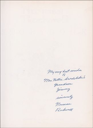 Lot #544 Norman Rockwell Book - Image 1