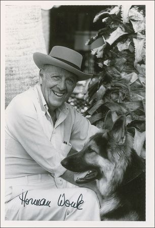 Lot #577 Herman Wouk Letter and Photograph - Image 2