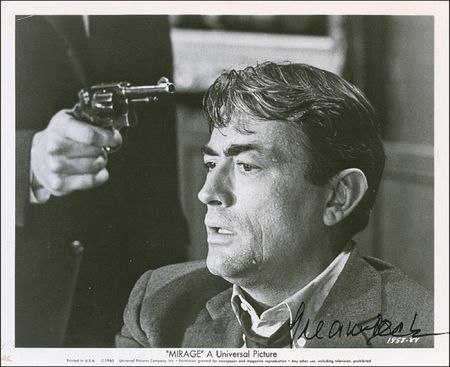 Lot #1029 Gregory Peck Signed Photographs - Image 1