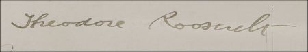 Lot #135 Theodore Roosevelt: Attractive appointment as TR approves a 1906 commission of an artillery officer - Image 2