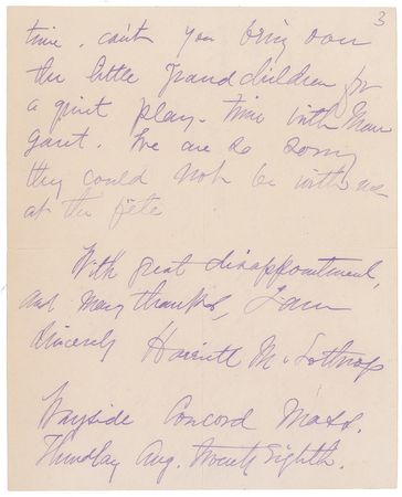 Lot #523 Harriet Lothrop - Image 2
