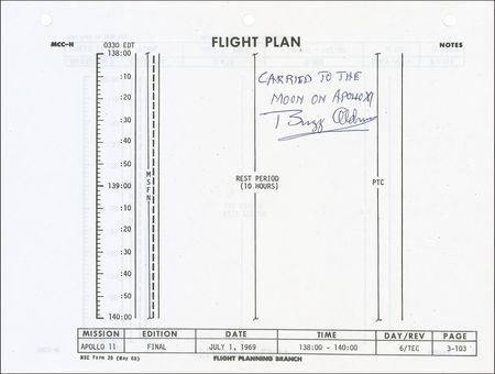Lot #392 Buzz Aldrin - Image 1