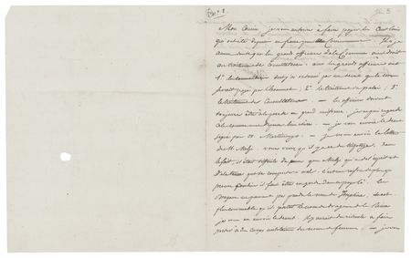 Lot #362 Napoleon: Stellar Napoleon letter referencing his 1805 coronation in Italy, his wife Josephine, and the “grand uniform” of military officers - Image 1