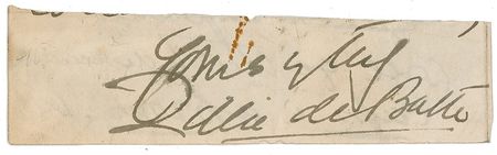 Lot #984 Lillie Langtry Signature - Image 1