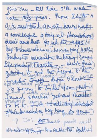 Lot #319 Wallis, Duchess of Windsor: ?Some say that the buyers are here in force in spite of L.B.J.? - Image 4