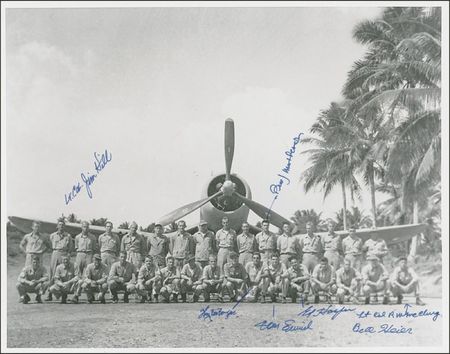 Lot #328 Black Sheep Squadron Signed Photographs - Image 2