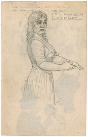 Lot #589 Robert Crumb: Ten original Crumb works, including most probably a Fritz the Cat prototype - Image 2